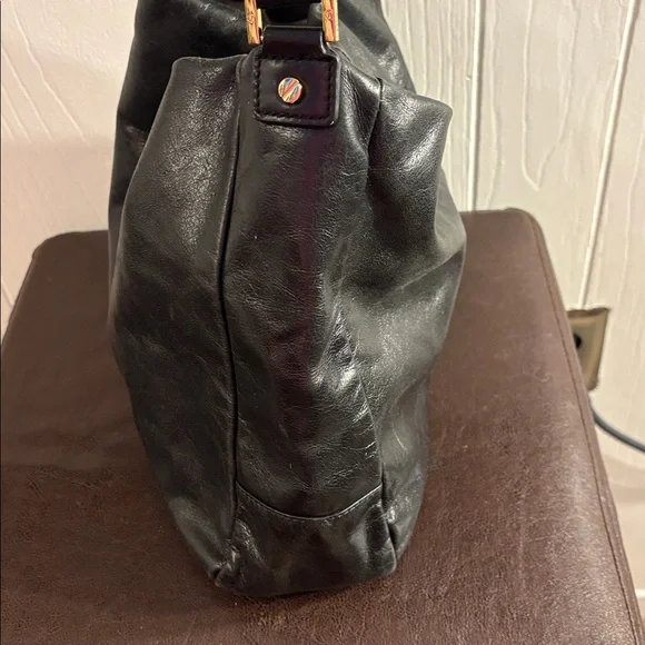 Tory Burch Dena Hobo Leather Shoulder Bag - Picture 5 of 14